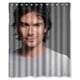 thumbnail image 1 of Cortina de ducha de Ian Joseph Somerhalder, juego de cortinas de baño con ganchos, tamaño 60 x 72 pulgadas, 1 of 3
