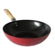 thumbnail image 2 of Wok 24 cm Mango de Madera Rojo, 2 of 3