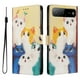 thumbnail image 1 of FOXDOCK Funda Tipo Cartera para infinix Hot 60i 5G con Soporte y Correa – Diseño de Patrones Lindos, 1 of 5