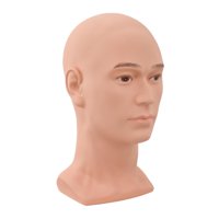 Ioensy - Modelo De Cabeza De Maniquí Masculino Premium Resistente Para Exhibición De Joyas Color De Piel