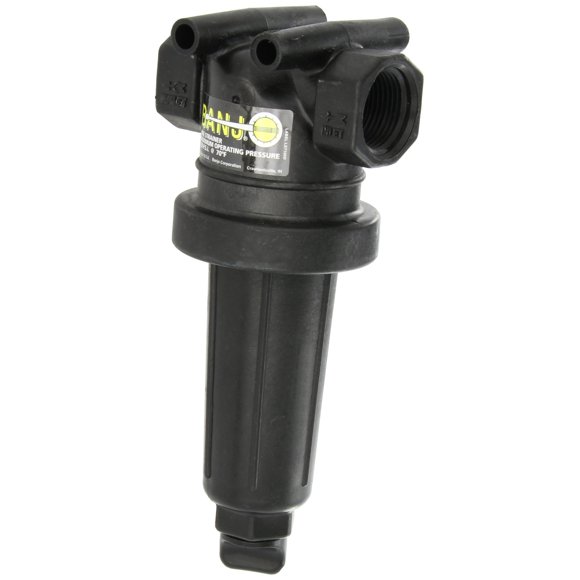 Banjo colador T-Line LST100-80, polipropileno, malla 80, 1NPT