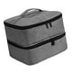 thumbnail image 2 of Bolsa De Transporte, Bolígrafos Con Puntos, Capacidad Para 30 Botellas, Estuche Organizador De Esmalte De Uñas De Viaje, Color Gris, 2 of 3