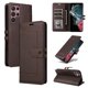 thumbnail image 4 of Premium Wallet Case for Samsung Galaxy S24 Ultra with Card Slots & Kickstand, Flip Cover Brown, 4 of 6