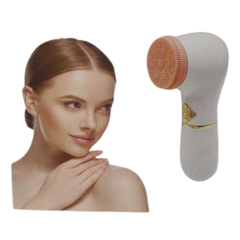 Total Click - Cepillo Limpiador Facial Circular Limpieza Profunda