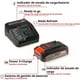 thumbnail image 2 of Kit Cargador Y Batería Einhell 2,5 Ah - 18v rojo, 2 of 5