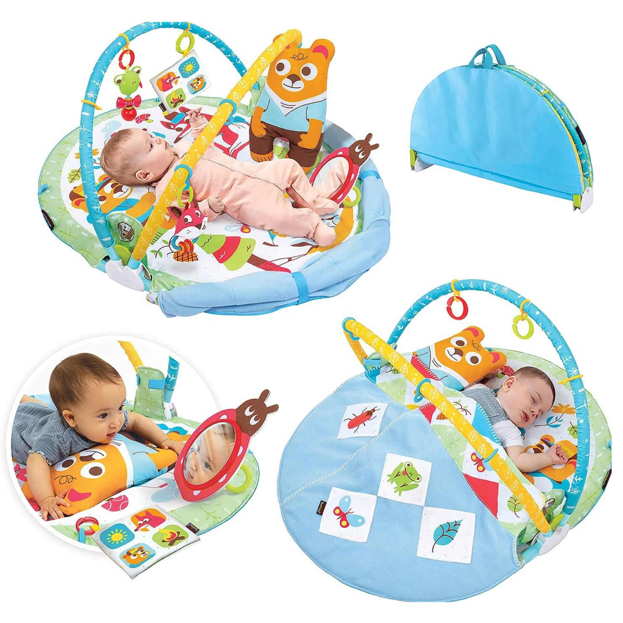 Gimnasio Interactivo Bebés Gymotion Play 'N' Nap Yookidoo