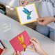 thumbnail image 3 of Troqueles hubangzhu 5,9 × 5,9 cm de colibrí para scrapbooking DIY, 3 of 8