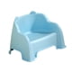 thumbnail image 1 of Taburete Peque?o Con Reposapiés, Resistente, Para Debajo Del Escritorio, Con Respaldo, Color Azul, 1 of 5