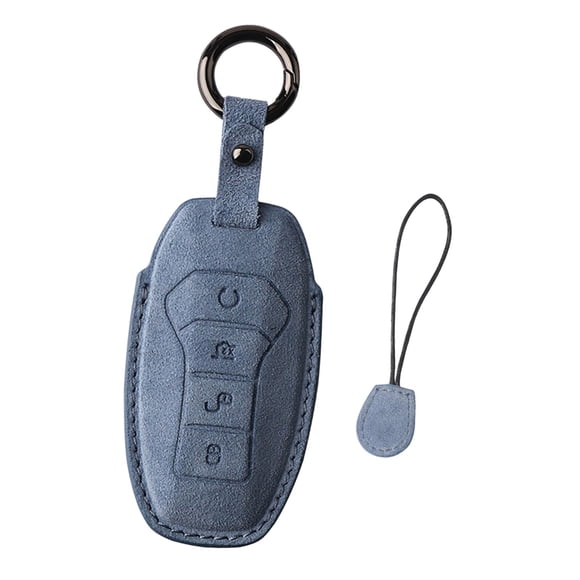 Funda Para Mando A Distancia De Coche, Accesorio Para Llave Byd Seal Yuan Plus Atto 3, Color Azul Marino