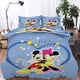 thumbnail image 1 of Blue Love Mouse Duvet Quilt Covers Pillow Case Bedding Sets3-Piece Bedding Set (1 Duvet Cover + 2 Pillow Shams), 1 of 3