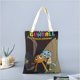 thumbnail image 2 of The Amazing World of Gumball Bolso de tela con estampado de lienzo para mujer, bolsa de compras reutilizable y estética, con cremallera interior, regalo para mujer, 35 × 40 cm., 2 of 6