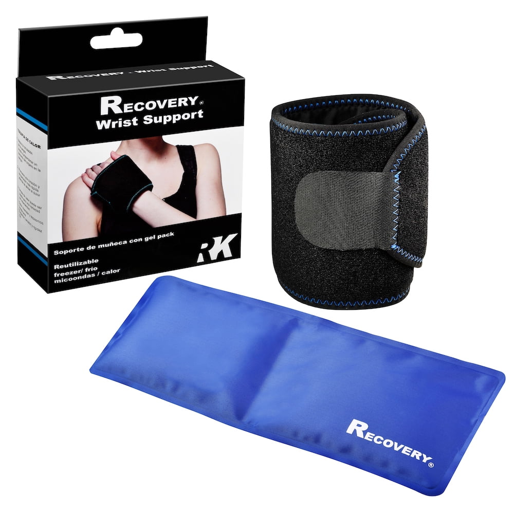 Recovery Soporte Muñeca Con Gel Pack Para Frio / Calor