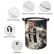 thumbnail image 4 of Cristiano Ronaldo Cesta de lavandería de gran capacidad redonda con asa, bolsa para ropa sucia plegable, almacenamiento para dormitorio, baño y lavadero 44x35 cm, 4 of 6
