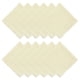 thumbnail image 1 of REGALWOVEN 12" x 12" Paños de Muselina de Algodón, Paños Faciales Reutilizables Suaves y Absorbentes para Baño, Cocina, Gimnasio, Spa, Oficina Amarillo 12pk, 1 of 7