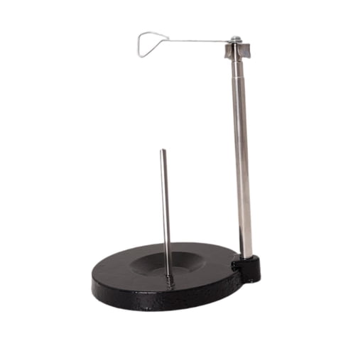 Bothyi - Soporte De Hilo Único Ajustable Negro Para Máquina De Coser Bordado Doméstico