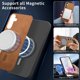 thumbnail image 5 of Magnetic Slim Case for Samsung Galaxy A35 with Camera Guard & Anti-Scratch Back Brown, 5 of 6