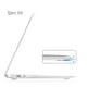 thumbnail image 3 of Funda Fintie para MacBook Air 13,3" A1466/A1369, transparente, 3 of 3