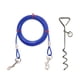 thumbnail image 5 of Cable De Amarre Para Perros Y Cadena Para Perros De Estaca Para Jardín De Playa, Perros Pequeños A Medianos, Cable Azul De 500 Cm, 5 of 5