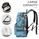 thumbnail image 4 of El Laboratorio de Dexter-theme Backpack, Campus style schoolbag Bookbag with Adjustable Shoulder Straps And Large Zip Compartment, Unisex Travel Bags.42x30x15cm, 4 of 6