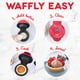 thumbnail image 3 of Máquina para hacer gofres Dash Mini para desayunar, color rojo - Guía de recetas, 3 of 3