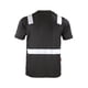 thumbnail image 2 of Polera Hibrida Cinta Reflectiva Manga Corta Negro Talla L, 2 of 4