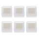 thumbnail image 4 of Almohadilla De Tinta En Blanco De Importación De 6 Piezas Para Sellos De Goma Papel De álbum De Recortes Artesanal Madera, 4 of 5