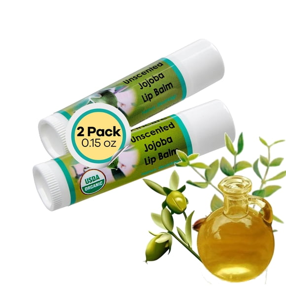 Bálsamo Labial Orgánico Desert Oasis Skincare - Pack de 2 (4 g)