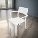 thumbnail image 1 of Silla Plástica Con Apoya Brazos Minimal Blanco Dvp, 1 of 5