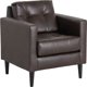 thumbnail image 3 of Sofá Retro 2 Unidades de 1 Cuerpo Pu Chocolate, 3 of 5
