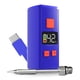 thumbnail image 1 of Cautín tipo lápiz mini recargable por USB-C azul, 1 of 6