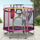 thumbnail image 2 of Cama Elástica Infantil Max Magic Rosada con Accesorios 150cm, 2 of 6