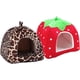 thumbnail image 5 of Daycount® - Cama plegable para perro o gato, cálida y suave, ideal como cueva para cachorros, 5 tamaños (extragrande, roja), 5 of 6