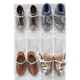 thumbnail image 3 of Organizador de zapatos sencillo para el hogar con 24 bolsillos sobre la puerta, 3 of 4