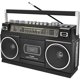 thumbnail image 1 of Boombox Cassette CTDZLED PX555BT Bluetooth USB 24W Negro, 1 of 3