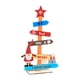 thumbnail image 2 of Adorno Para árbol De Navidad, Recuerdo De Fiesta, Letrero De Madera Rústico Colorido Para El Hogar, Estilo B, 2 of 3