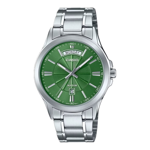 Reloj Analógico Casio MTP-1381D-3AVDF Verde Hombre