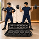 thumbnail image 1 of Set Mancuernas Ajustables 50kg Discos Pesas Barra Extensible, 1 of 8