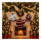 thumbnail image 4 of Set 9 Esferas Navideñas Bambalinas Decoracion 8cm Navidad 2025, 4 of 4