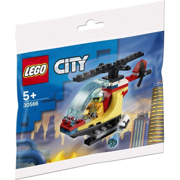 LEGO City 30566 Helicóptero de Bomberos, set en bolsa