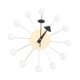 thumbnail image 2 of Reloj De Pared De Bola Redonda, Simple, De Mediados De Siglo, Para Sala De Estudio, Decoración De Dormitorio, Relojes, Bola Blanca, 2 of 5
