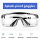 thumbnail image 3 of Gafas de seguridad Gafas de visión completa Gafas ajustables Gafas de esmerilado para usuarios de gafas (negras), 3 of 5
