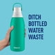 thumbnail image 5 of Botella de agua Brita, aislada, filtrada, de acero inoxidable, 950 ml, 5 of 9