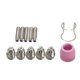thumbnail image 1 of Kit De Consumibles De Boquillas De Punta De Antorcha De Corte Cortador De Plasma SG-55 AG-60 WSD-60, 1 of 5