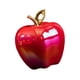 thumbnail image 5 of Estatua De Manzana Coleccionable Moderna Con Hoja De Porcelana Para Repisa De TV De Hogar Roja, 5 of 5