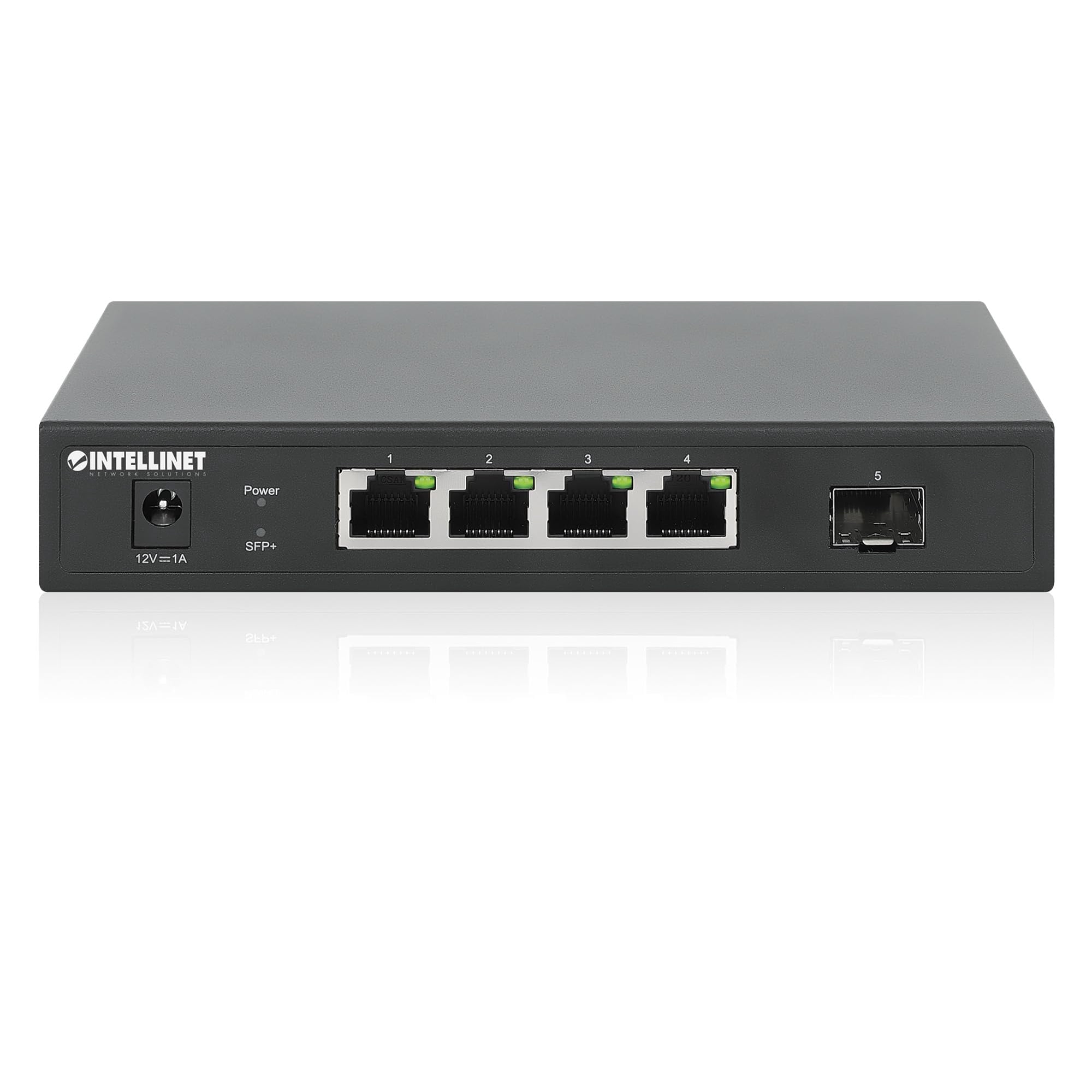 Intellinet Network Solutions - Switch De Red Intellinet De 5 Puertos, 4 X 2.5g Y 1 X Sfp+ 10g