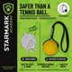 thumbnail image 4 of Pelota para perro Starmark 6 cm DuraFoam con asa – Tamaño mediano, 4 of 6