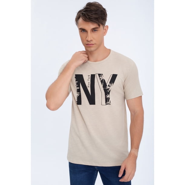 Polera Hombre Algodón Manga Corta Cuello Polo NY 6297