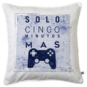 Tuyo Print - Cojín Gamer Azul 45X45