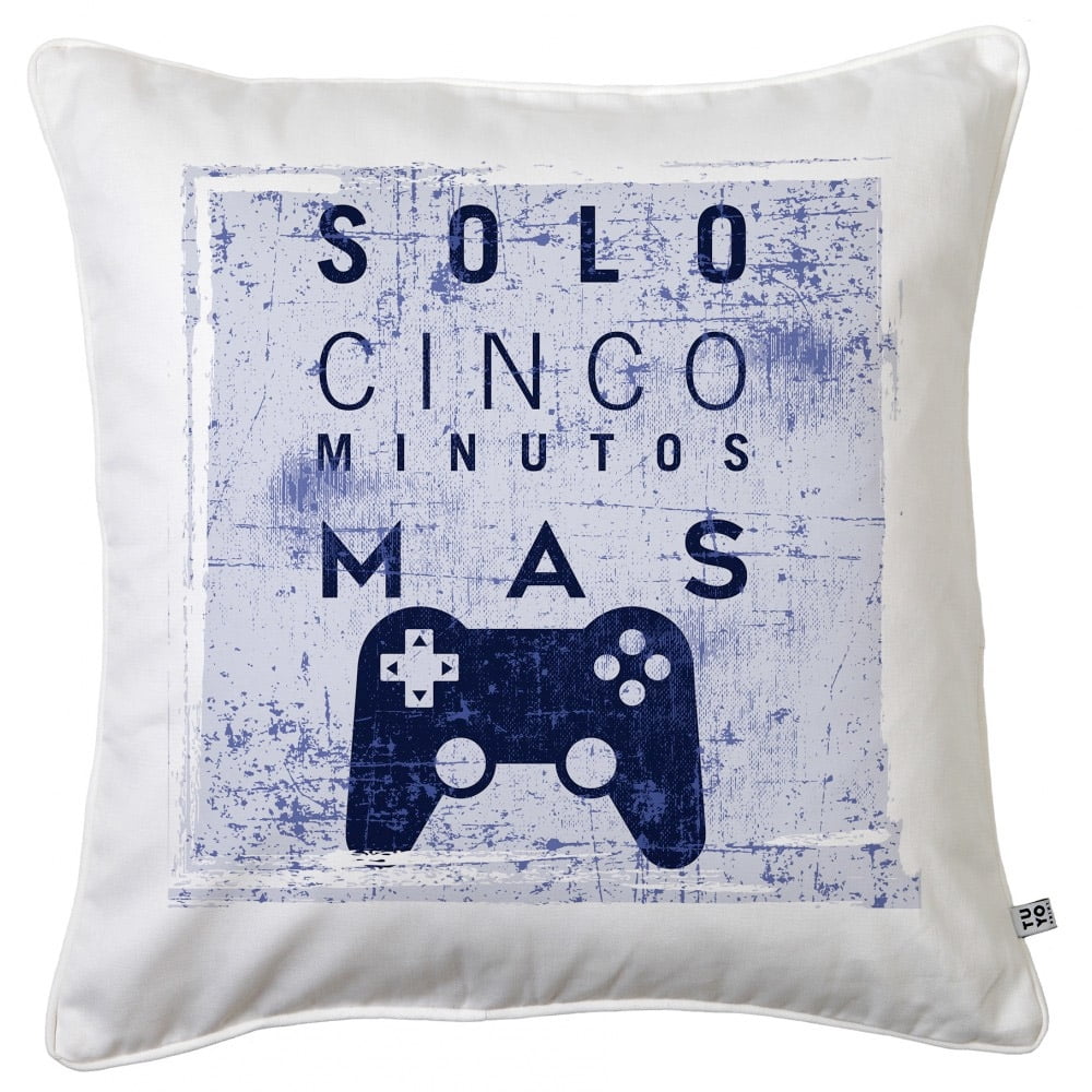 Tuyo Print - Cojín Gamer Azul 45x45