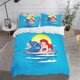 thumbnail image 1 of v2111 Bed Sheets Stitch Bedding Sets Cute Quilt Cover Bed Cover Duvet Cover Pillow Case - Pieces Sets Kids Adult Size % Polyester 3-Piece Bedding Set (1 Duvet Cover + 2 Pillow Shams) Bed Sheets ju2111, 1 of 5